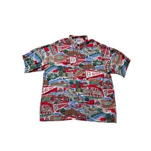 Reyn Spooner Ohio State Buckeyes Button Down – XXL